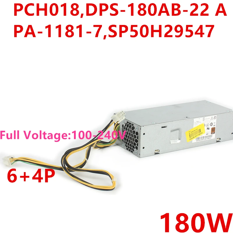 New Original PSU For Lenovo 510S 700 280 G2 400 G4 6Pin 180W Power Supply PCH018 DPS-180AB-22 A B PCF011 PA-1181-7 | Компьютеры и офис