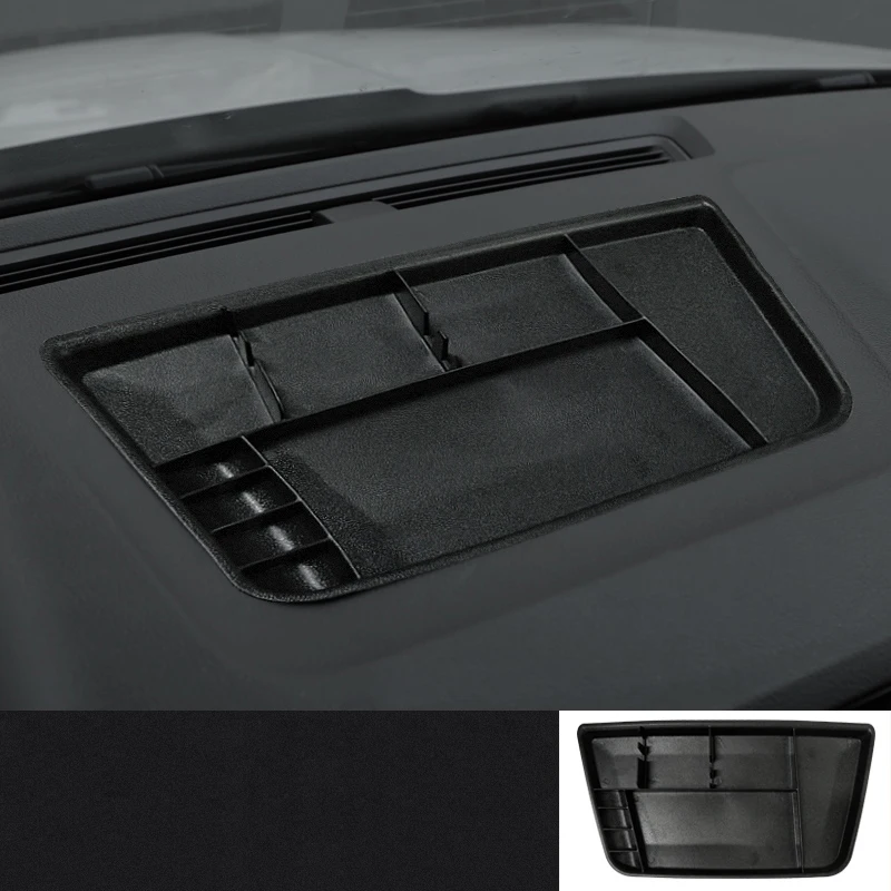 Lsrtw2017 Abs автомобиль для панелей; хранение коробки для Skoda Karoq интерьерные аксессуары для формовки - Название цвета: with no mat