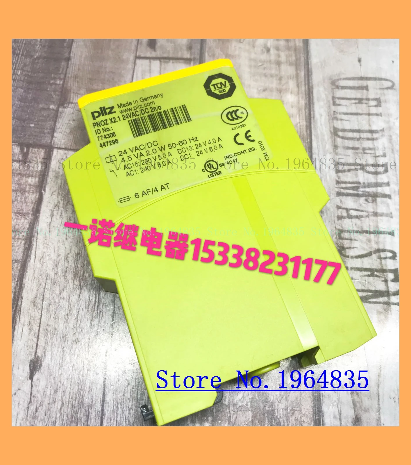 

X2.1 24VAC/DC 2n/o 9