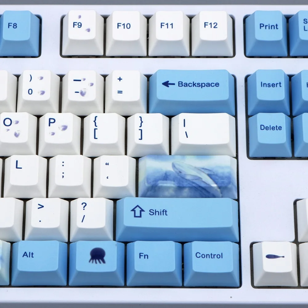 Кит 108/110 клавиши краситель сублимированный pbt keycap для механической клавиатуры