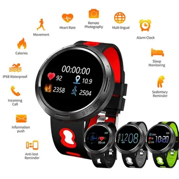 

Fitness Tracker Smart Watch Men Blood Pressure Heart Rate Tracker Swim Sports SmartWatch Multi-language Watches For Android ios