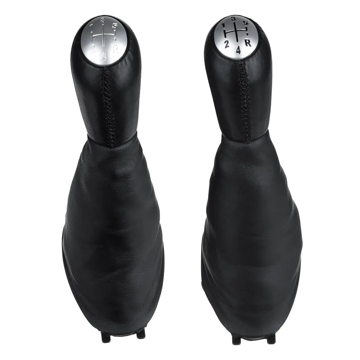 5 Speed Maunal Car Gear Shift Knob Lever with Boot Cover For Renault Clio 2 II 3 III Megane Scenic Kangoo Leather | Автомобили и
