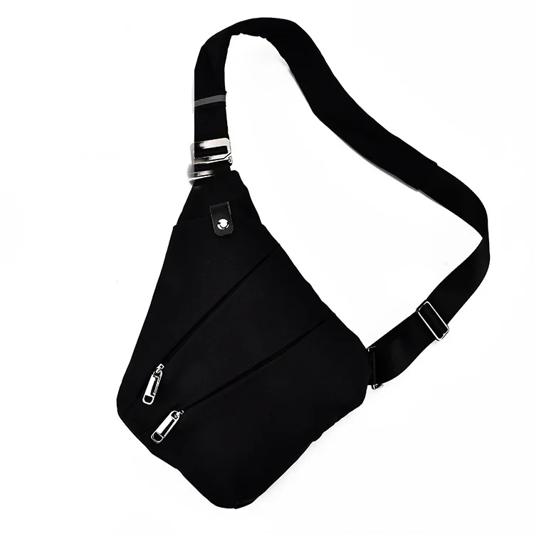 Waterproof nylon cloth chest bag multi-function anti-theft gun bag wild casual shoulder Messenger