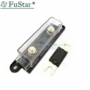 

2Pcs ANL fuse holder Bolt-on Fuse Automotive Fuse Holders Fusible Link with fuse 40A 60 80 100 120 225 275 300 400A 450A 500 AMP