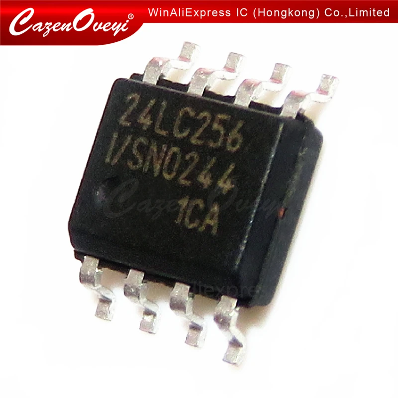 

10pcs/lot 24LC256-I/SN 24LC256I 24LC256 SOP-8 In Stock