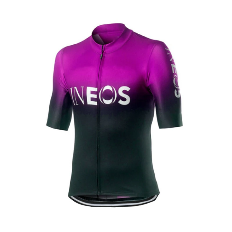 only jersey Велосипедная майка Pro Team INEOS, летняя велосипедная майка, набор, дышащая, для гонок, спорта, Mtb, велосипедная майка, Мужская одежда для велоспорта - Цвет: only jersey