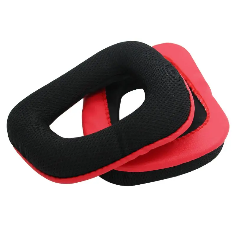 

Logitech Earpads for G230 G430 G930 G35 F450 Gaming Headset Black & Red; OEM