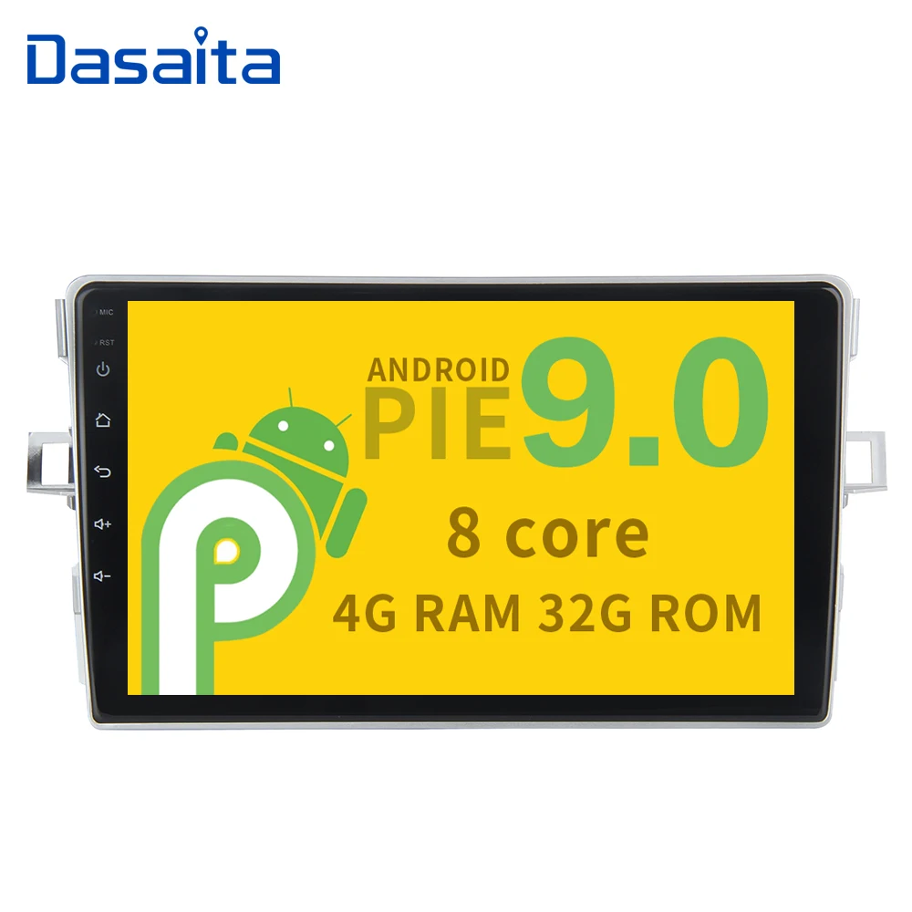 Android 9 0 Octa Core для Toyota Verso EZ 2013 2014 2016 2015 Bluetooth GPS навигатор 1 Din Автомобильный плеер с