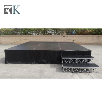 

1m*1m high load smart stage folding riser durable platform for concert wedding event