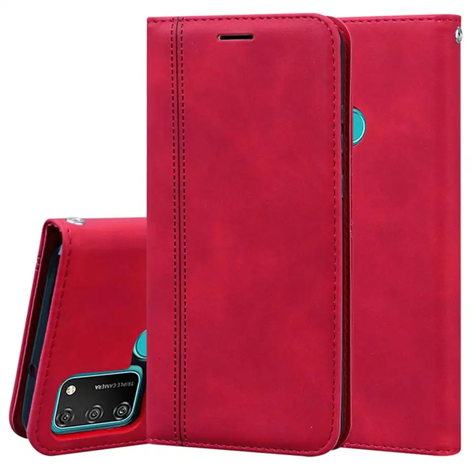 Honor 9A Cover Luxury Leather Flip Case For HuaWei Phone Wallet Back | Мобильные телефоны и аксессуары