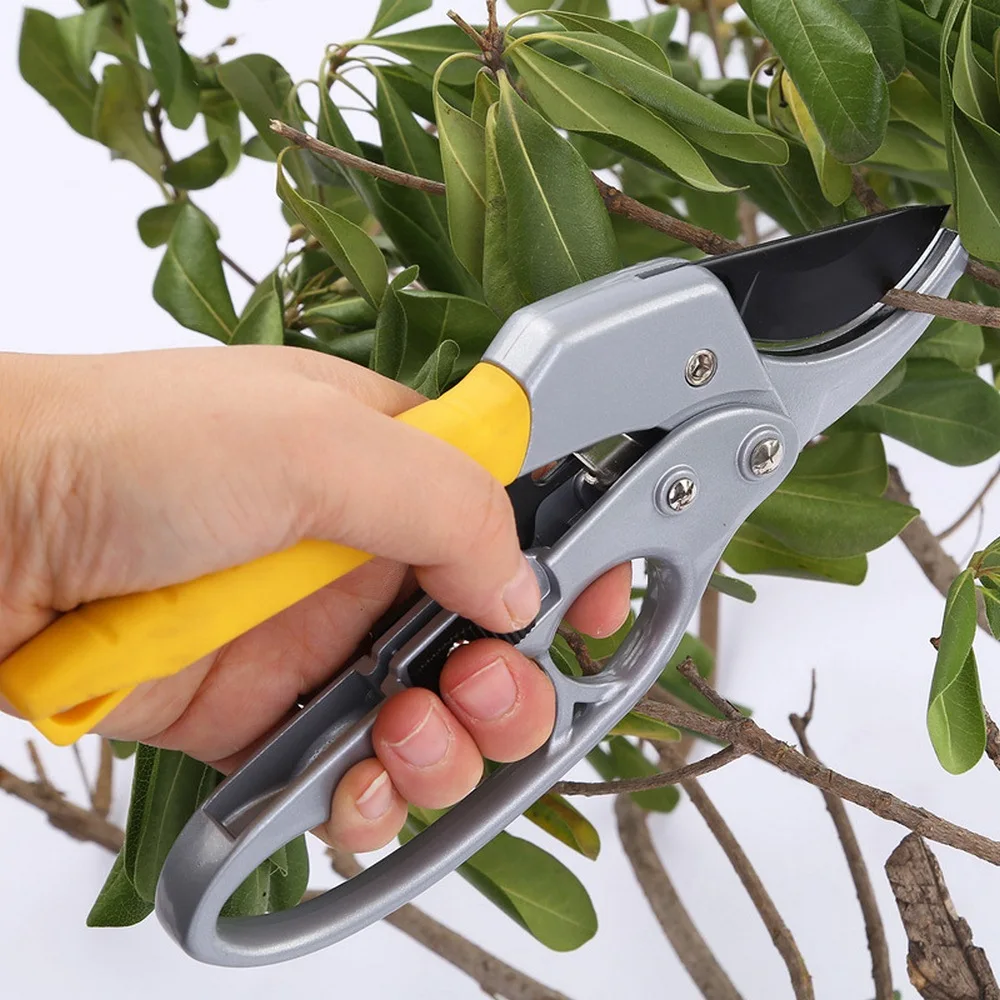 

Pruning Shear Garden Tools Labor Saving High Carbon Steel Scissors Gardening Plant Sharp Branch Pruners Protection Hand Durable