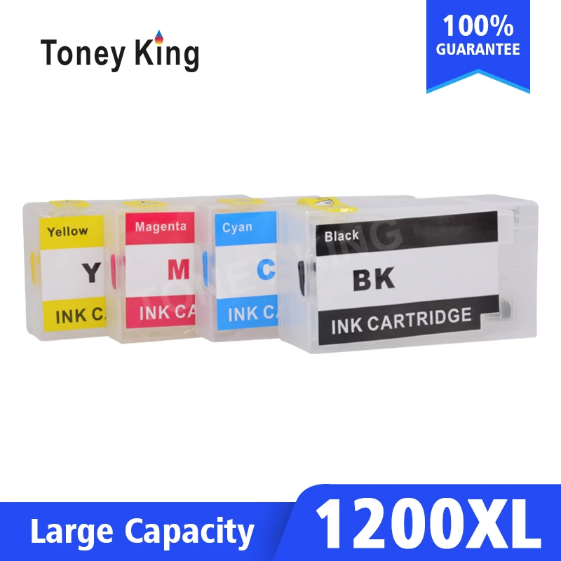 Многоразовый картридж Toney King для принтера Canon PGI 1200 чернильный MAXIFY MB2020 MB2120 MB2320 MB2720 |