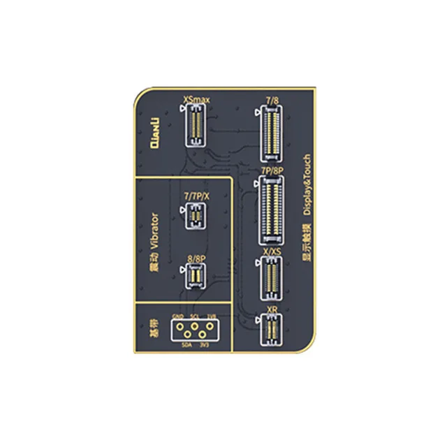 battery plate Qianli iCopy ЖК-экран EEPROM Фоточувствительный цвет ремонт программист для iPhone XR XSMAX XS 8P 8 7P 7 - Color: battery plate