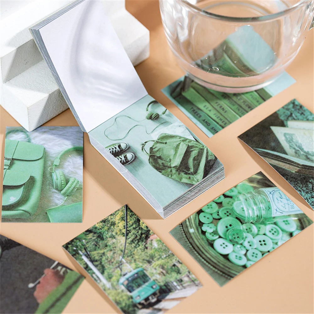 

50 Sheets Fashion Style Washi Paper Stickers DIY Material Message Card Bookmark Kawaii School Stationery Office Writing Supplies