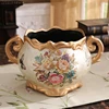 European Ceramic Crafts Decoration Living Room Desktop Flower Arrangement Vase Dining Table Entrance Vase Home Decorations 3