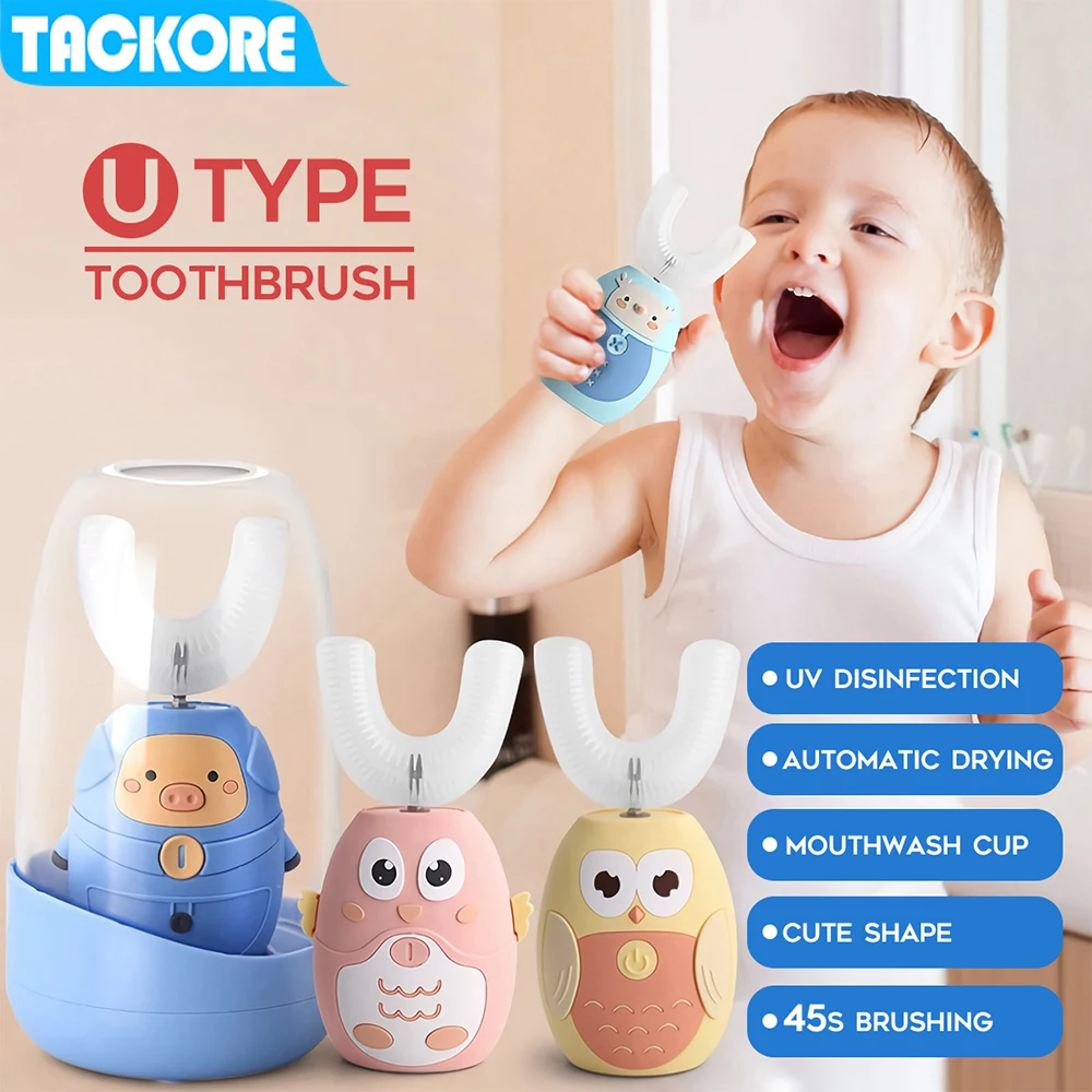 Tackore Kid Sonic Electric Toothbrush Automatic 360 degree toothbrush ultrasonic soft silicone electric children toothbrush Tackore Kid Sonic Electric Toothbrush Automatic 360 degree toothbrush ultrasonic soft silicone electric children toothbrush
