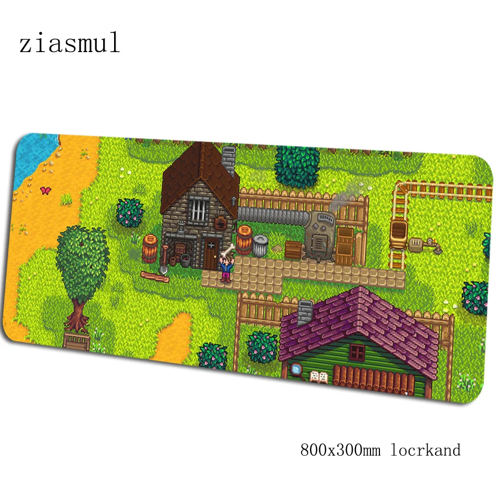 Stardew valley padmouse 80x30 см игровой коврик для мыши с изображением игры HD с узором коврик для мыши геймер компьютерный стол Новое крутое коврик ноутбук с алюминиевым корпусом коврик для мыши ПК - Цвет: pattern 10