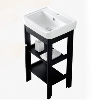 

Bathroom Vanity Floor Type Small Apartment Vanity Integrated Basin Type Small Basin Type Washbasin Cabinet Combination