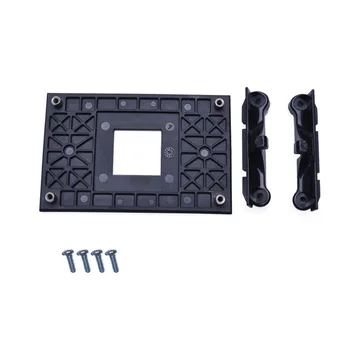

Wear Resistant Professional Back Plate CPU Fan Bracket Radiator Mount Practical Sturdy Stable Easy Install Holder For AM4