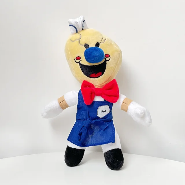 Ice Scream 4:Rod's Factory Cartoon Anime Movie Character Plush Toy Terror Rode Pillows Doll Toys for Childen Kids Gift 25cm