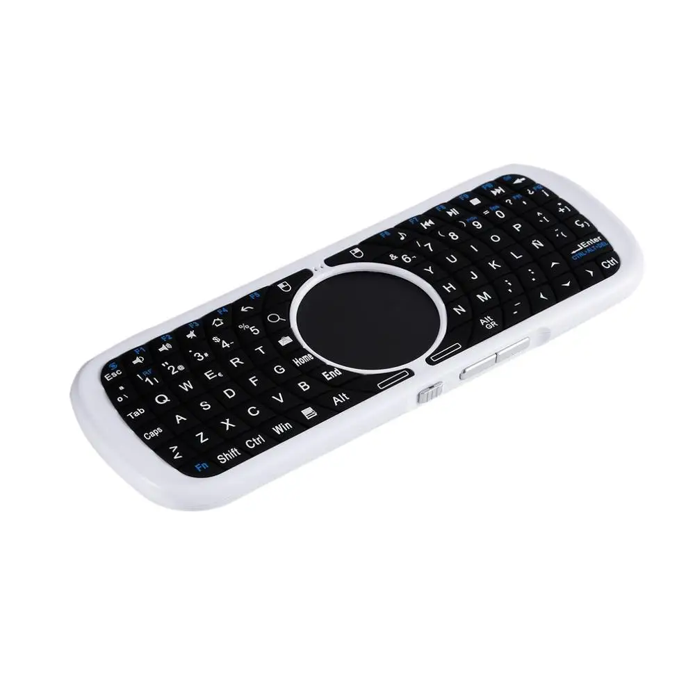 

Spanish Mini Portable 2.4G RF Wireless Keyboard for Laptop Smart TV Box