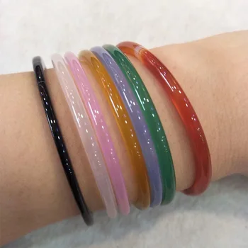 

Natural chalcedony bracelet