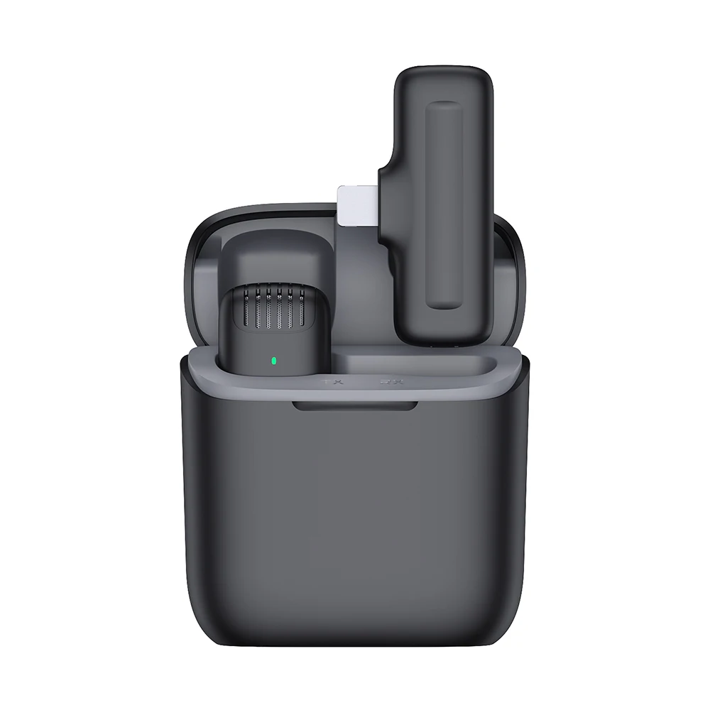 Microfone sem Fio para Ios Youtuber ao Vivo Cancelamento de Ruído de Vídeo com Case de Carregamento Snziyag Mini Android Telefone Tiktok - Image 6