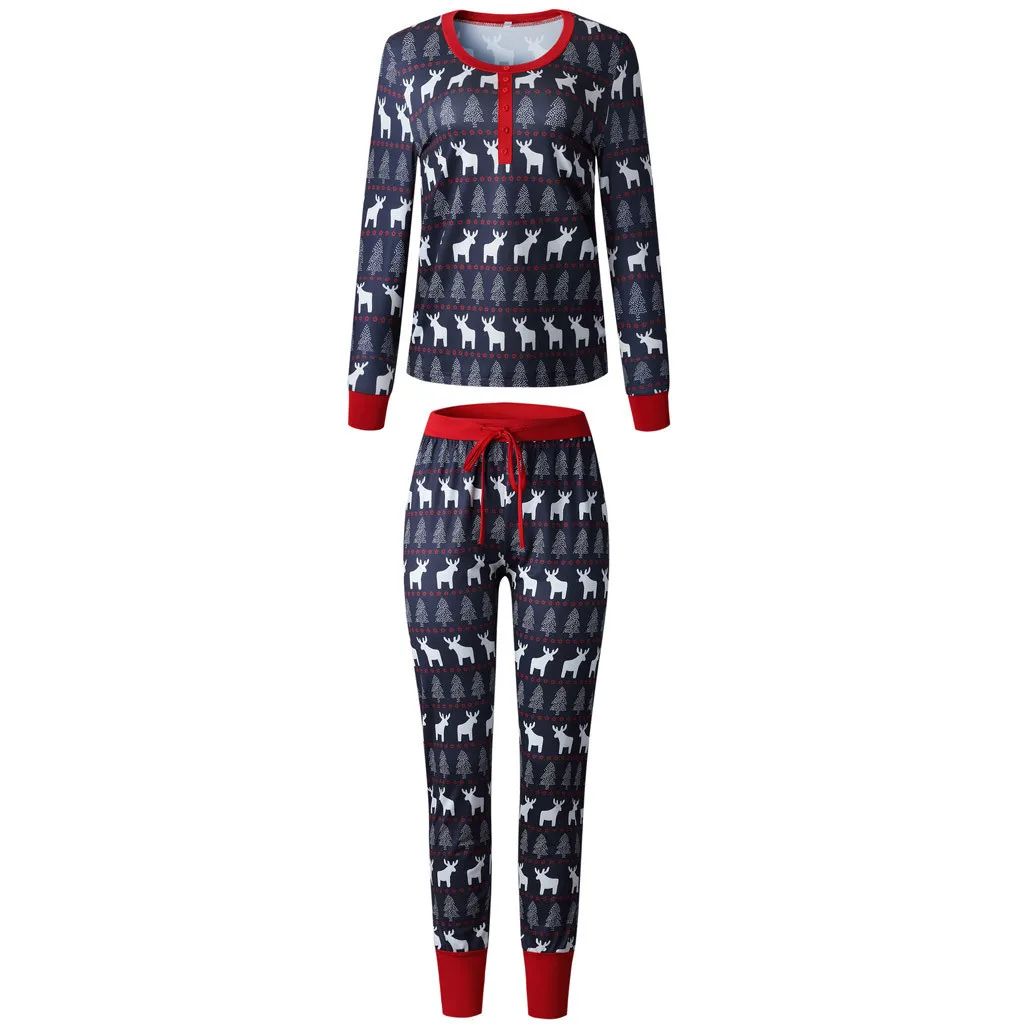 Рождественский топ с надписью «Man Dad»+ штаны с принтом Рождественская семейная одежда, пижамы одинаковые комплекты для мамы и дочки одежда для мамы и ребенка
