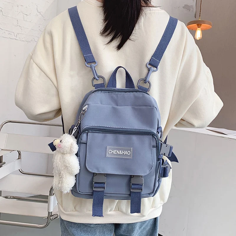 Travel Backpacks Purse Rucksack Shoulder-Bags Waterproof Women Mini Cute Casual Female
