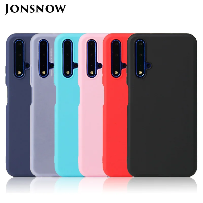 Однотонный матовый чехол для huawei Honor 20 S MAR-LX1H мягкий силиконовый ярких цветов s Pro