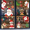 Merry Christmas Stickers Santa Claus Deer Xmas Tree Frozens Snowflake Wall Window Stickers Ornaments Navidad 2022 New Year Decor ► Photo 2/6