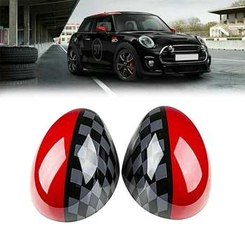 

Car Door Side JCW Style Mirror Covers for Mini Cooper R55 R56 R57 R58 R60 R61 Power Fold Mirror