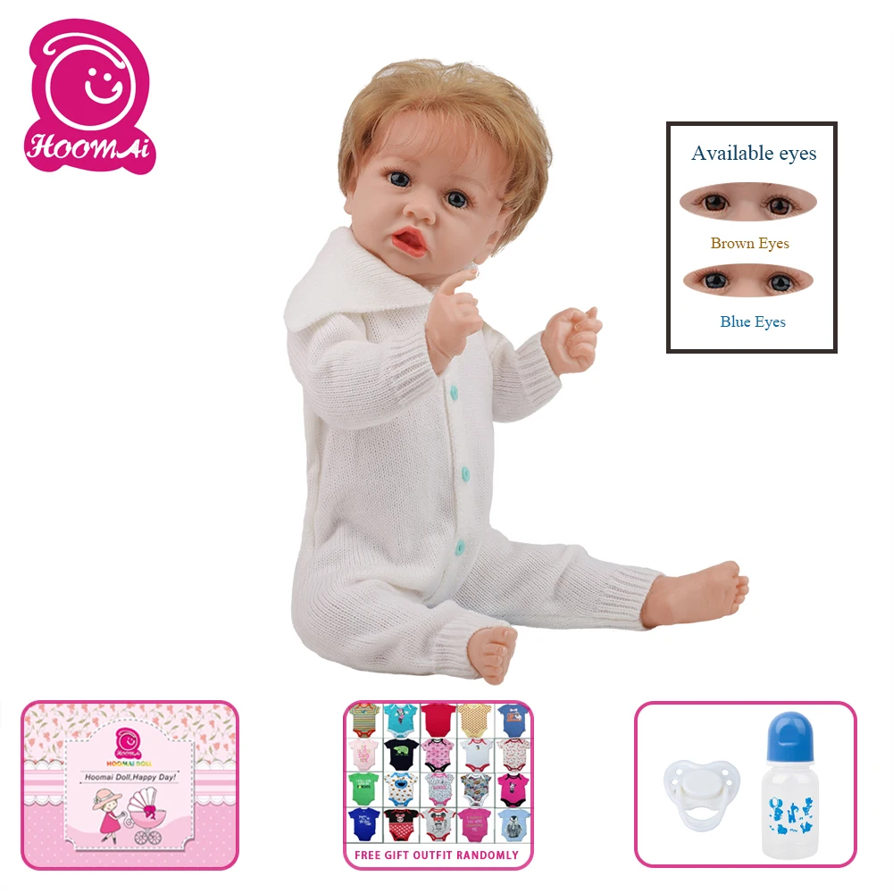 Кукла новорожденная силиконовая мягкая кукла младенец подарок для детей лучшие