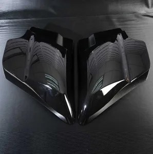 Image 5 - Siyah sol sağ yan kapak panelleri Harley Touring Electra sokak Glide 2009 2018