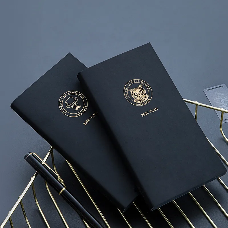 

A6 Kawaii Owl Agenda 2020 Planner Organizer Cute School Girl Diary Notebook Journal Supplies Weekly Monthly Travel Plan Notepad