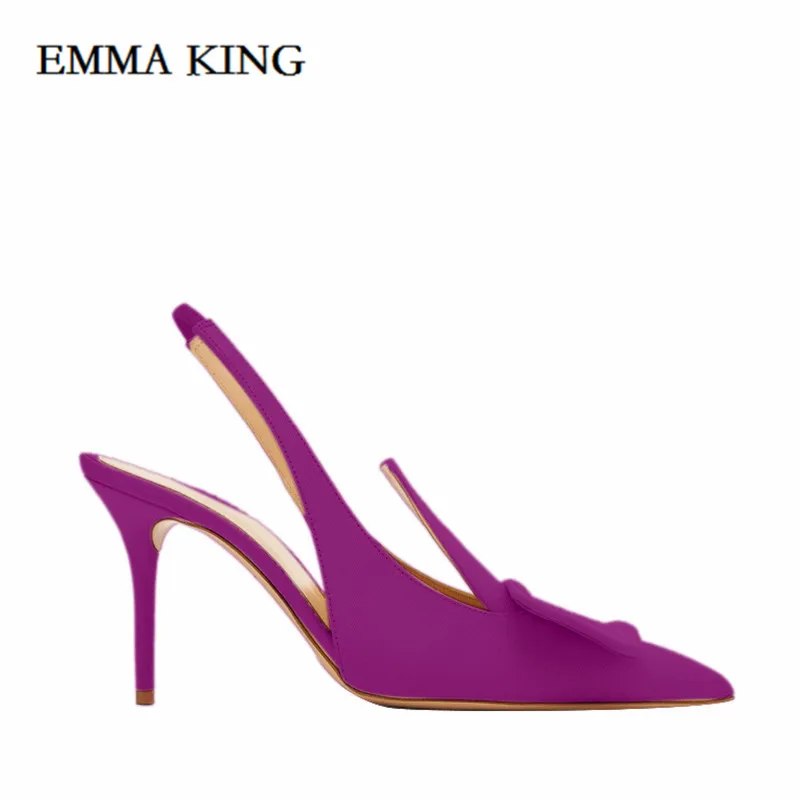 

Fashion Neon Colour Suede Women Pumps Pointed Toe High Heels Pumps Women Shoes Classics Ladies Sandals Wedding Dress Women Shoes