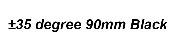 35degree 90mm Black MTB отполированный руль для велосипеда 70 90 100 110 мм 17 35 градусов Глянцевый для 31,8 мм XC AM горный шоссейный велосипед - Цвет: 35degree 90mm Black