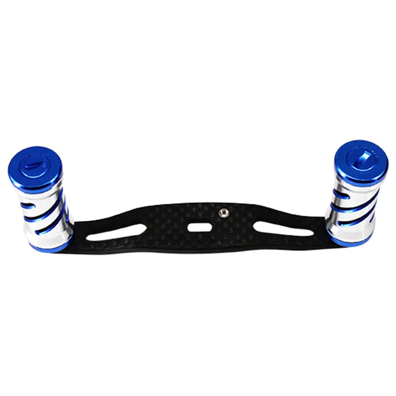 

Fishing Reel Double Grip Pill Reel Carbon Two-Handle Rocker Arm 95Mm Full Metal Hollow Grip Pill Reel Modified Brace Fitting