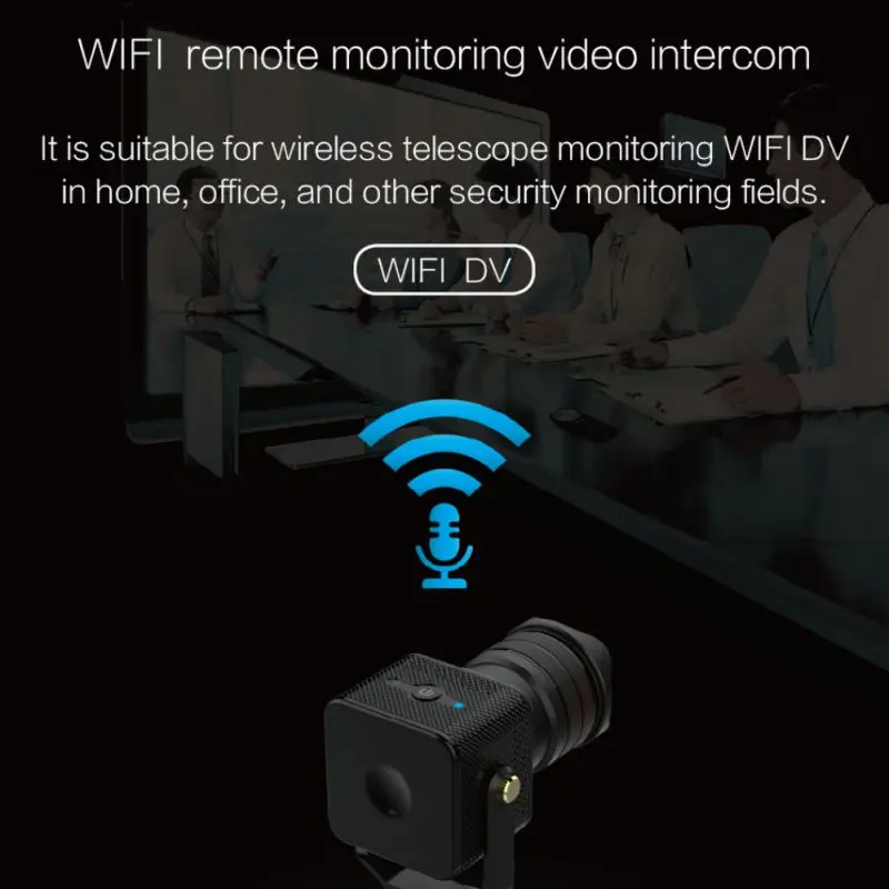 50x WiFi телескоп Цифровая камера удаленный мониторинг видеокамеры мини камера DVR безопасность домашнего офиса аксессуары