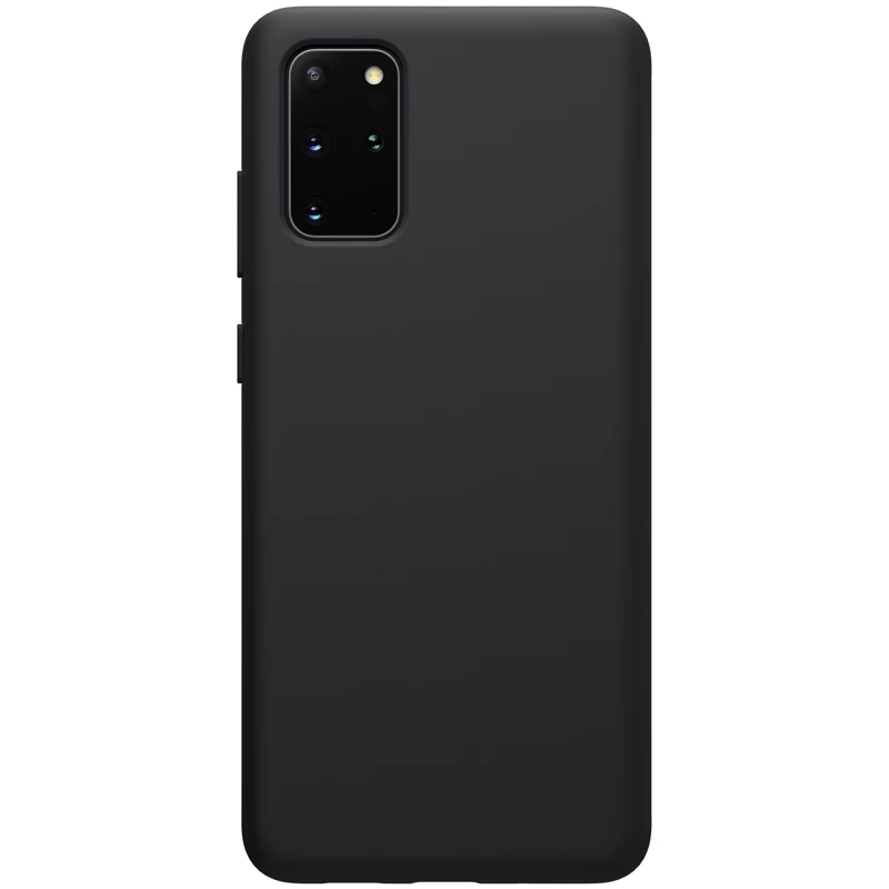 Жидкий силиконовый чехол Nillkin для samsung galaxy s20 гладкая защитная задняя крышка S20 Plus