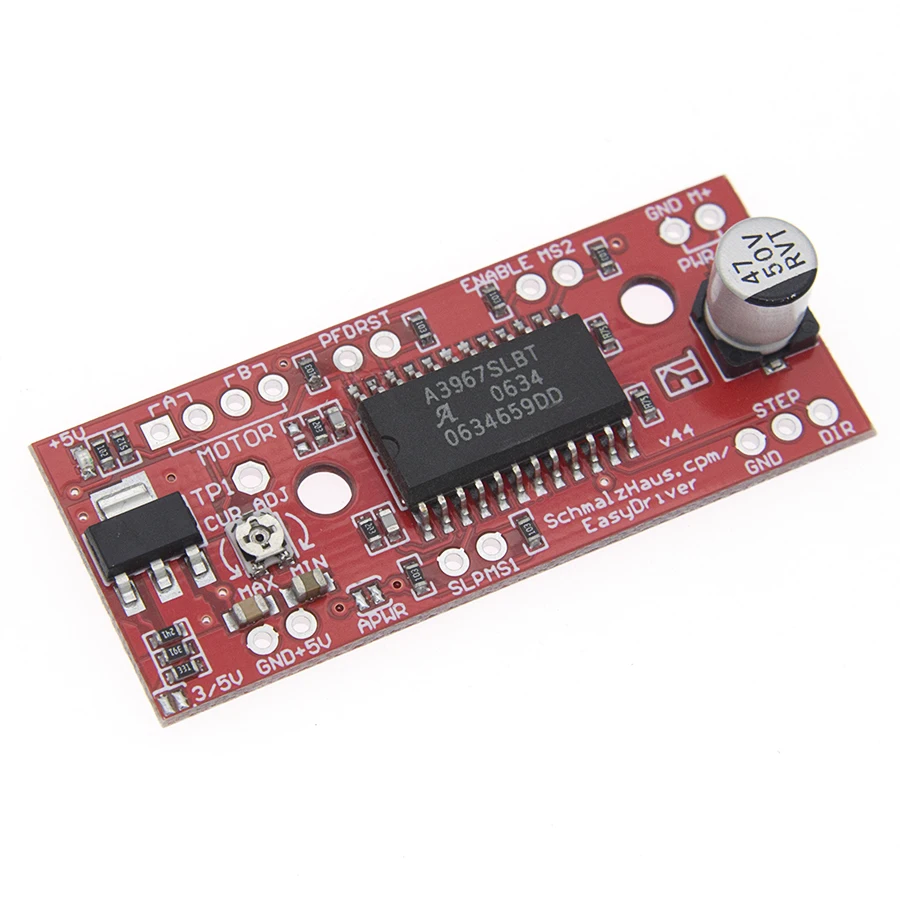 A3967 шаговый двигатель EasyDriver Motor Driver макетная плата для 3D принтера модуль