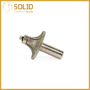 

60mm Vacuum Brazed Diamond Router 1/2'' Shank Dia Abrasive for Granite Slabs for Stone Router Cutter