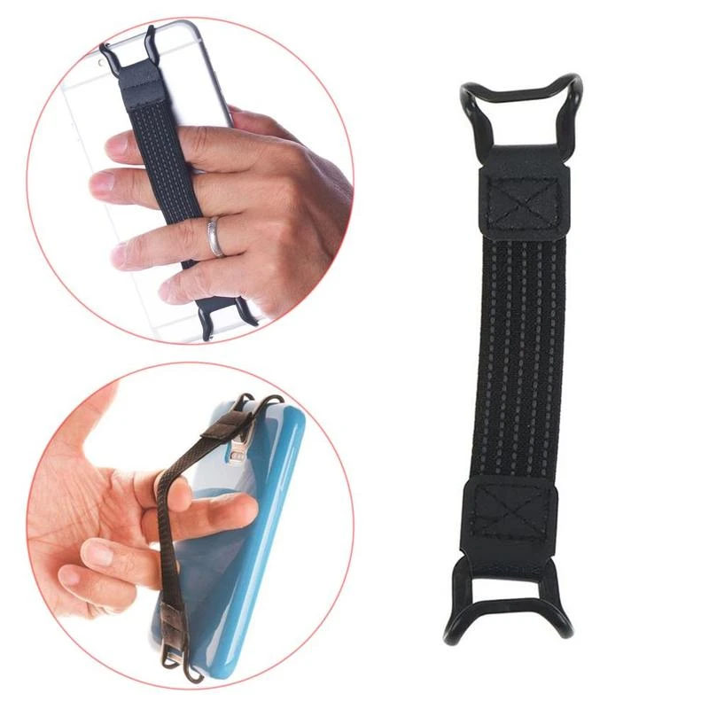 mobile grip holder Mobile Phone Tablet Universal Elastic Strap One-Hand Strap Buckle Shatter-Resistant Anti-Fall Operator mobile holder