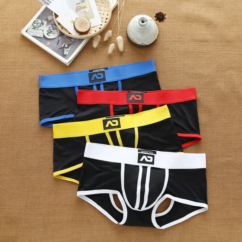 Mens Underwear Jockstraps Cotton Bikini G-strings Thong