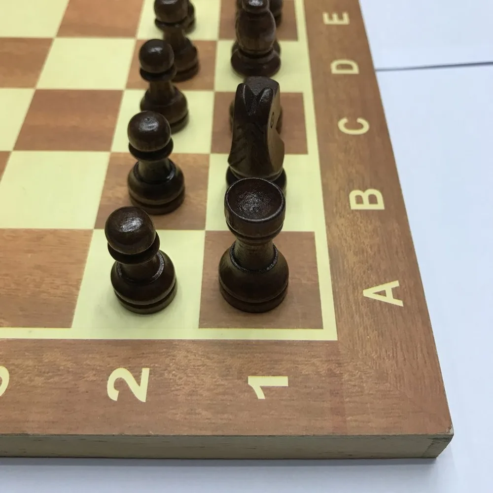 29 см деревянная шахматная доска, складная доска, шахматная игра, смешной Международный шахматный набор, вечерние, для семейного отдыха