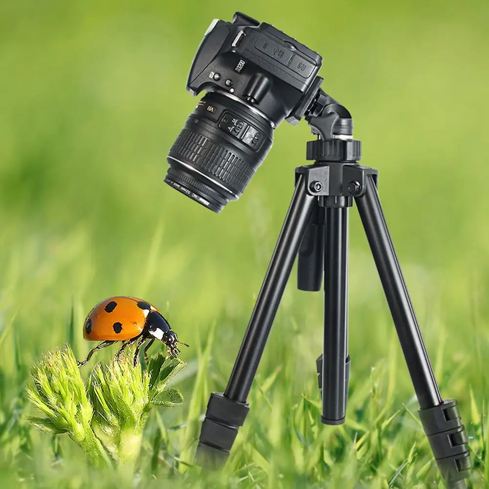 Black Color Для Go Pro Hero 5/6/7/8 мини штатив для селфи палка для селфи для рабочего стола микро кронштейн настольная подставка для телефона Mount SLR спортивные Камера палка для селфи - Цвет: Black Color