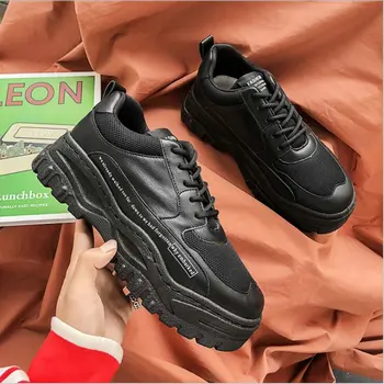 

2019 Autumn new Men shoes Men Breathable mesh Running shoes Comfortable Outdoor lace-up Sneakers C33-20