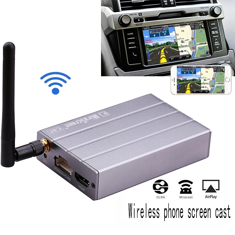 MiraScreen C1 автомобильный HDMI TV Stick беспроводной Wifi Miracast DLNA Airplay CVBS мультимедийный