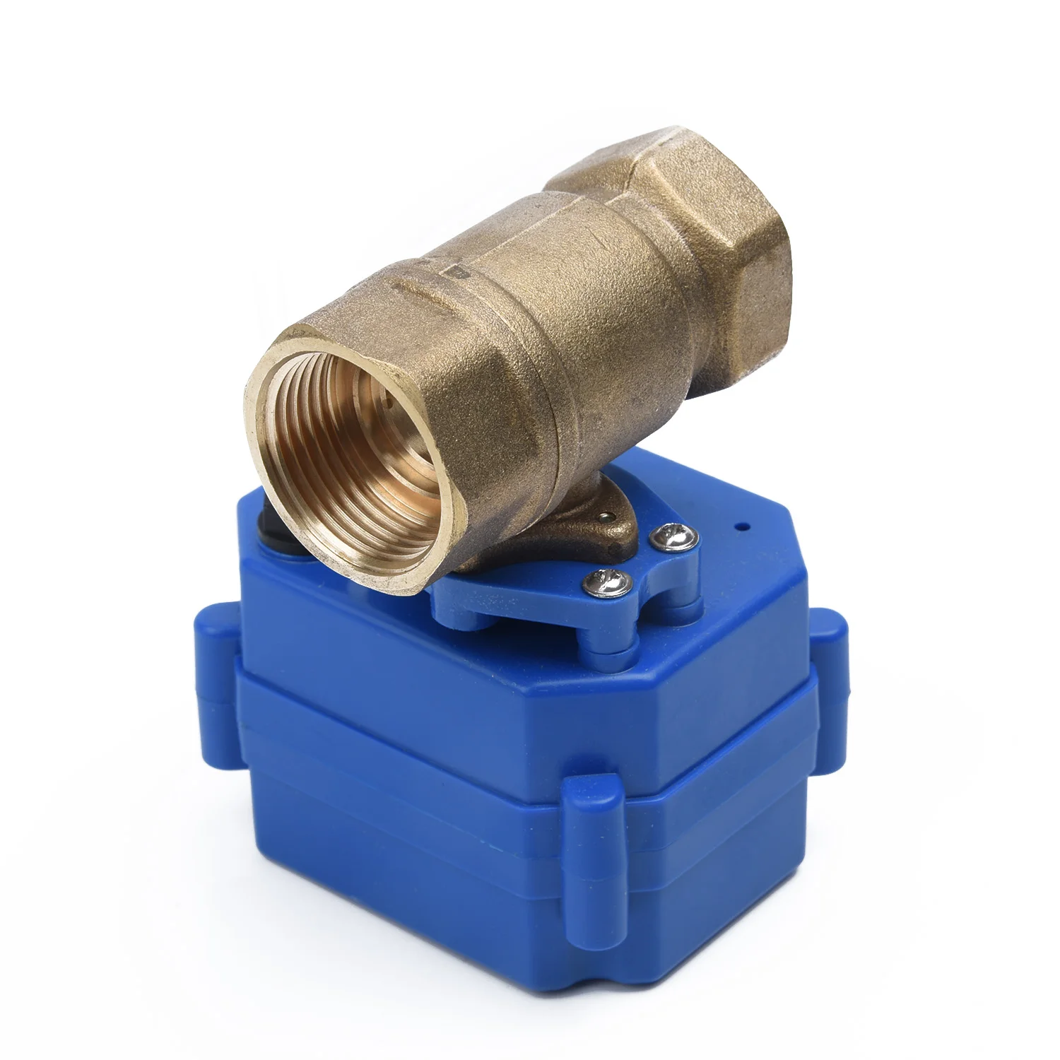 

Motorized Balls Valve Brass G3/4 Dn20 Dc12v 2 Way Cr02 Electrical Valve 3 Wires