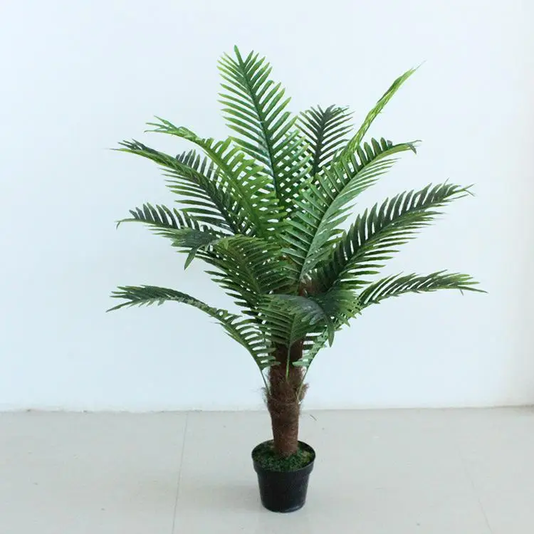 

artificial plants tree 120cm potted plant anemone palm tree office decoration greenery artificial tree fake plants without pot